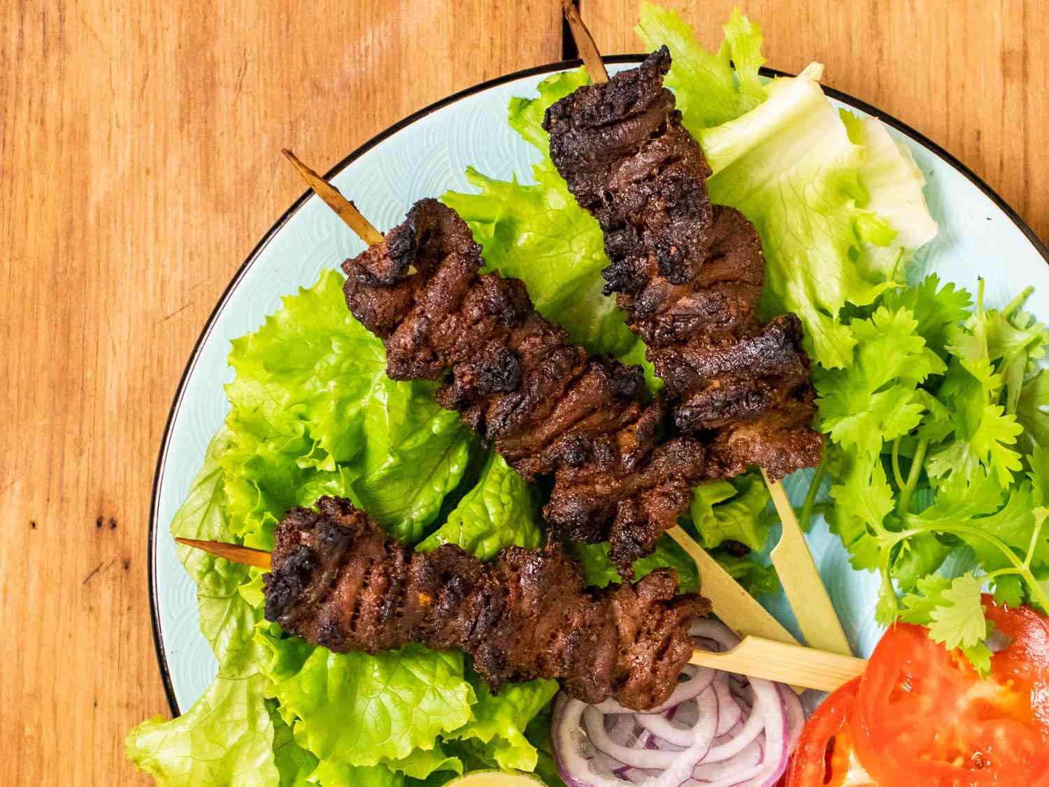 Nigerian Beef Suya (Spiced Grilled Skewers) Recipe